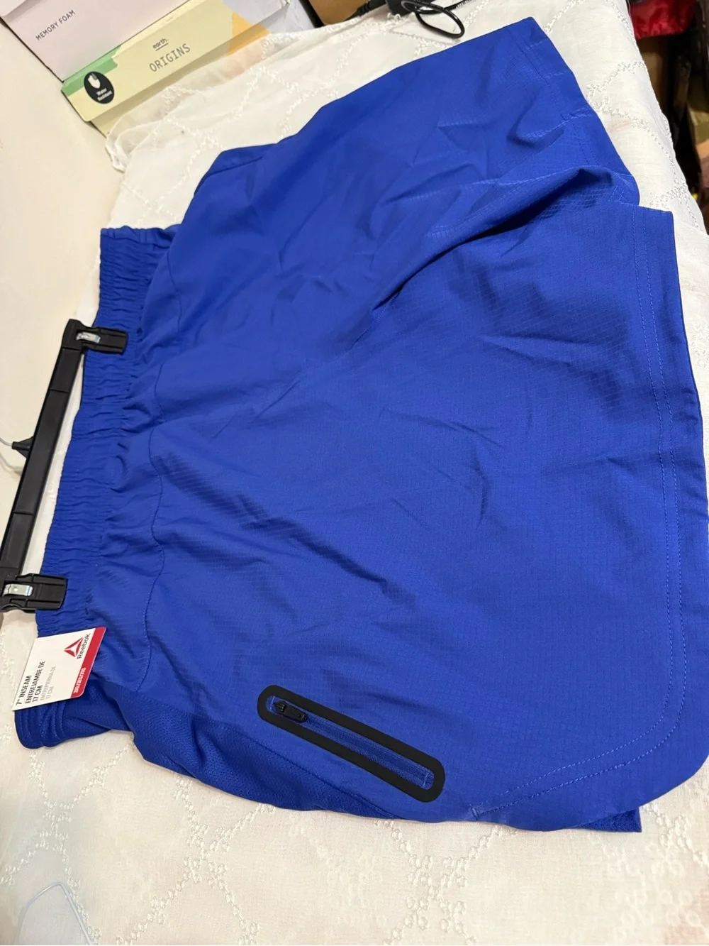 Reebok Royal Blue Men’s Athletic Shorts